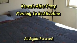 Kenza کوپر Rubs کے ساتھ خود لوشن