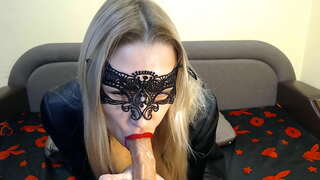 Kontrol handjobs med vulgære samtaler. nabo